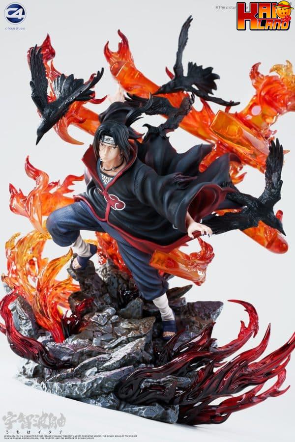 Naruto C4 Studio Uchiha Itachi Resin Statue 3