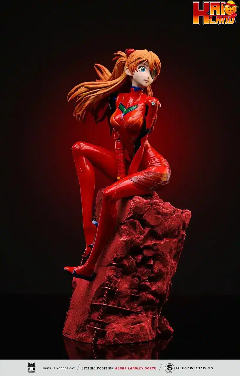 Neo Genesis Instant Noodes Cat Studio Asuka Langley Soryu EVA Resin Statue
