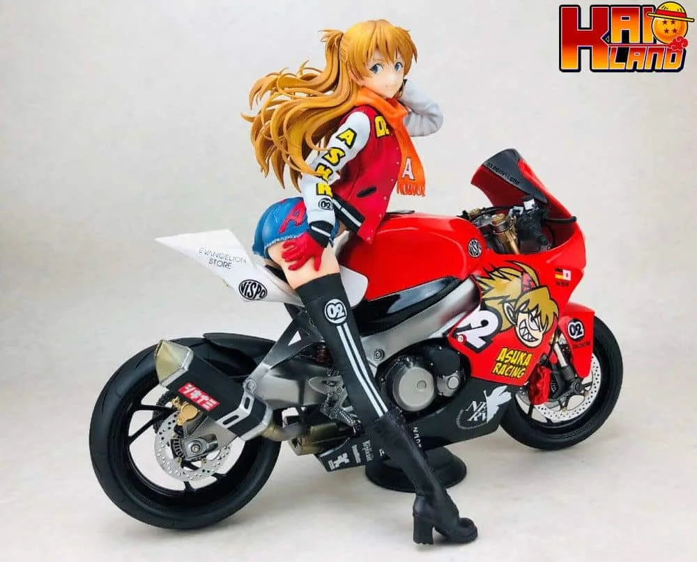 Neon Genesis LJS studio Evangelion Motorbike Asuka Resin Statue