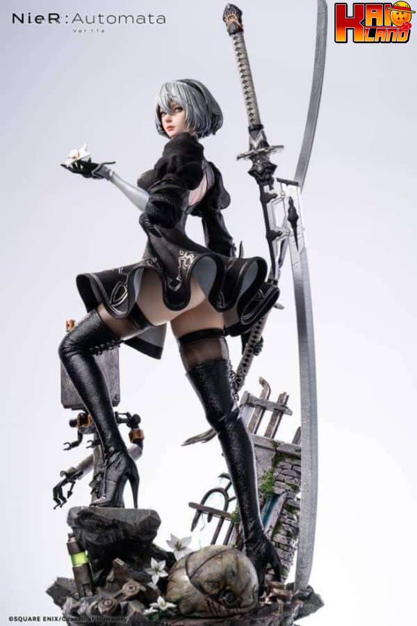 Nier Automata TE Studio 2B Resin Statue 2