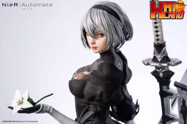 Nier Automata TE Studio 2B Resin Statue 5