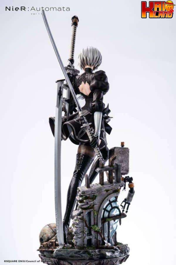Nier Automata TE Studio 2B Resin Statue 7