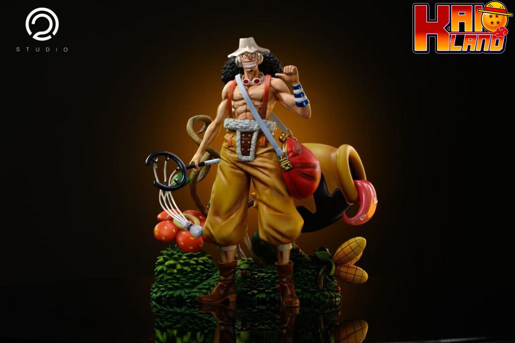 LX Studio - Statue Résine One Piece - Usopp Wolf Uniquement (pas De Usopp) - Occasion