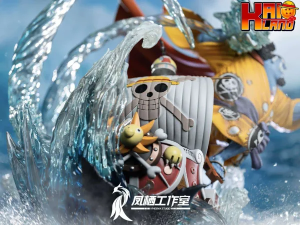One Piece Phoenix Studio Jinbe Resin Statue 7 scaled