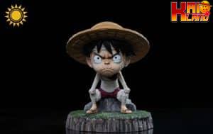 One Piece Sun Studio Childhood Bandage Luffy Resin Statue