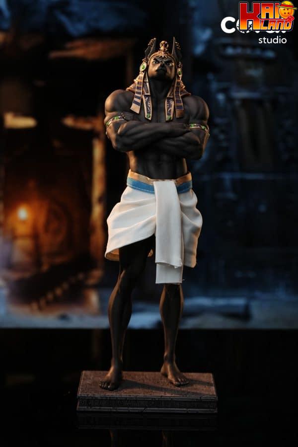 Original Coral Studio Anubis Resin Statue 2