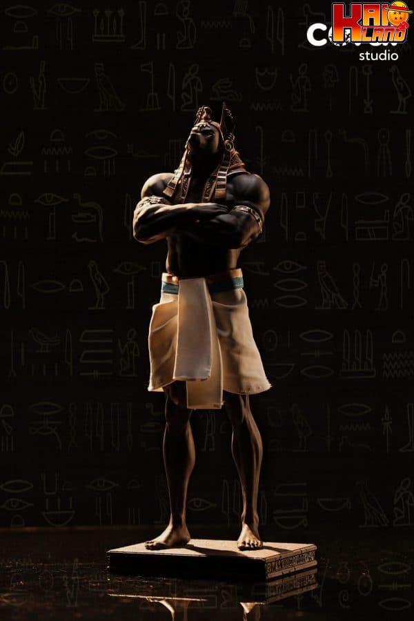 Original Coral Studio Anubis Resin Statue 3