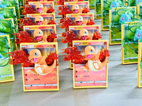 Pokemon Geisha Studio Bulbasaur x Charmander x Squirtle Resin Statue 1 1