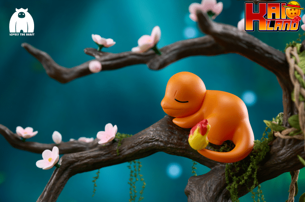 Pokemon Lovely The Beast Studio Charmander Diorama Resin Statue 2