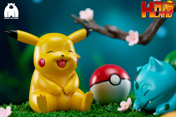 Pokemon Lovely The Beast Studio Charmander Diorama Resin Statue 4