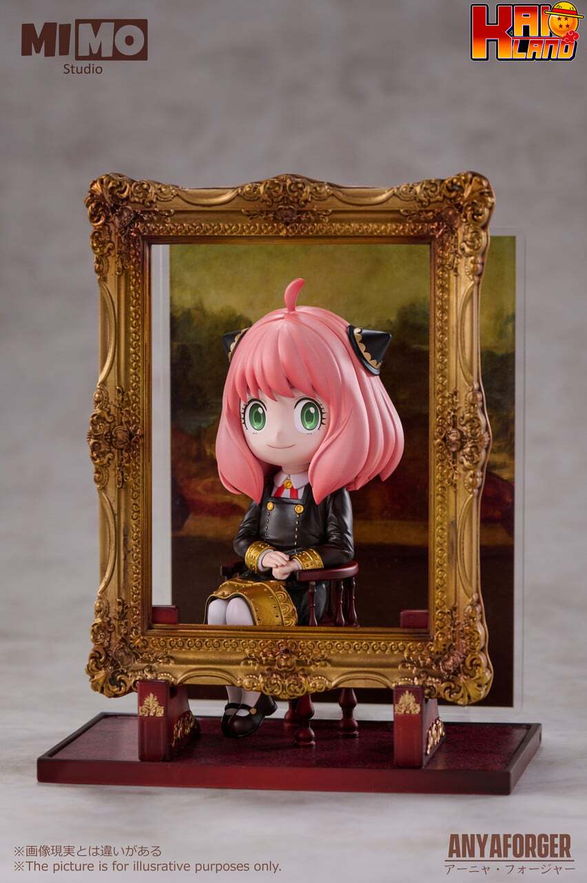 Spy × Family Mimo Studio Anya Cos Mona Lisa Resin Statue