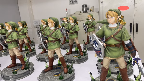 The Legend Of Zelda Kintsukuroi Creations Link Twilight Princess Resin Statue 1