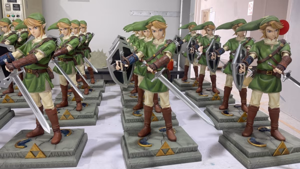 The Legend Of Zelda Kintsukuroi Creations Link Twilight Princess Resin Statue 2