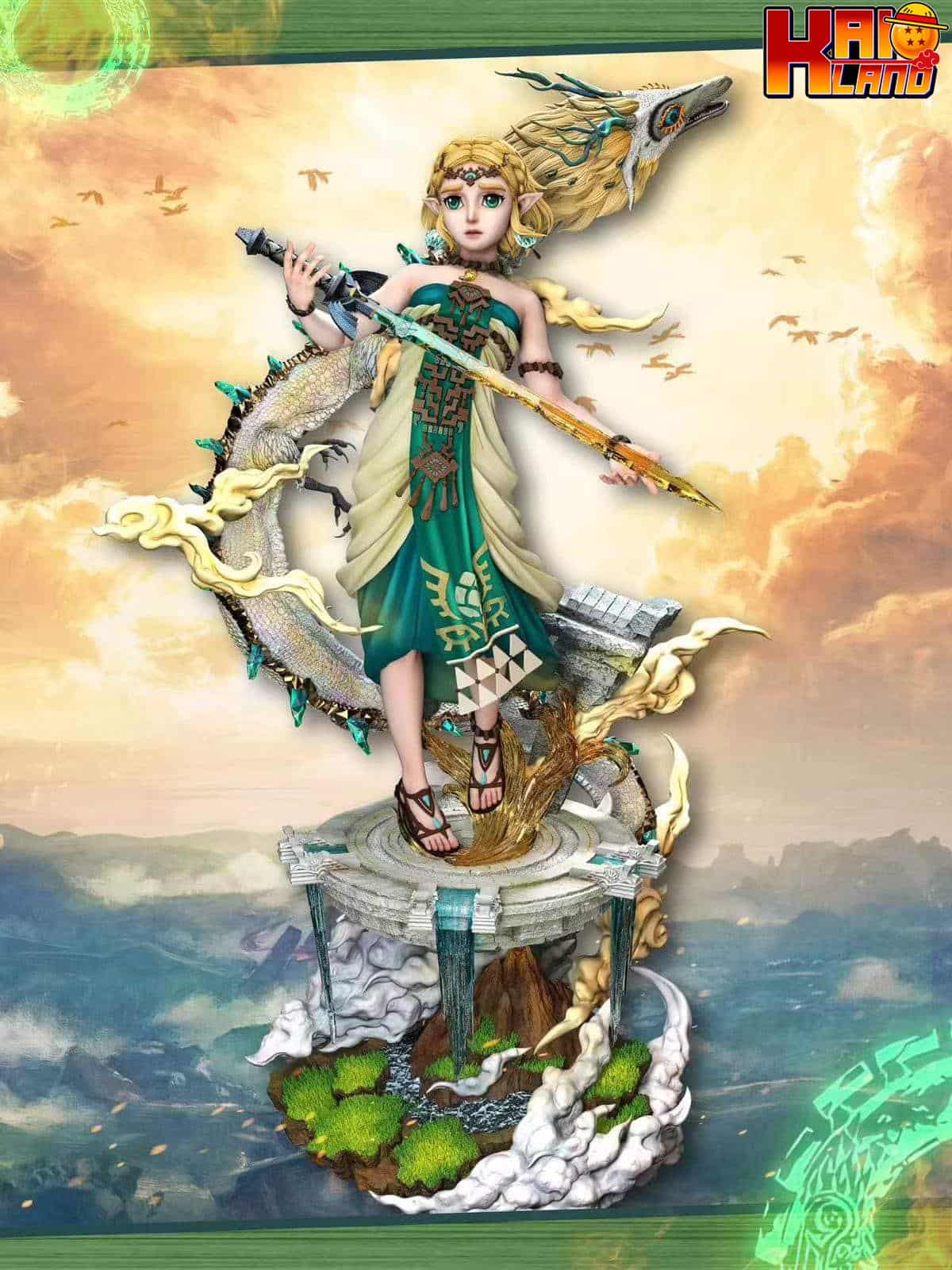 The Legend of Zelda Hero Belief X Hunter Fan Studio Princess Zelda Resin statue