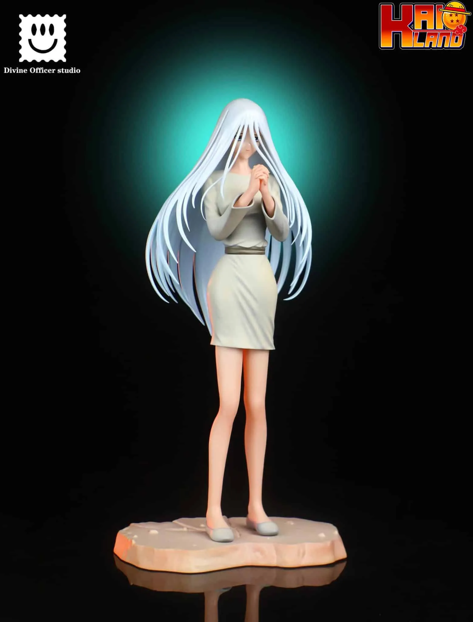 YuGiOh Divine Officer Studio Kisara Resin Statue