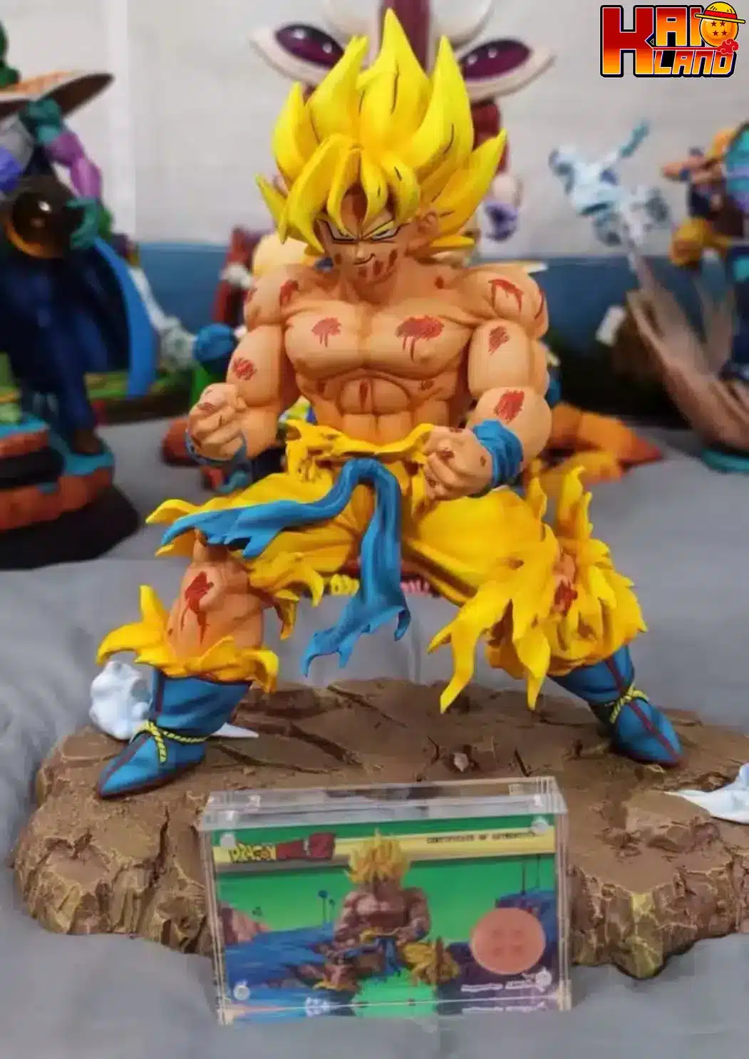 Dragon Ball MRC Studio Super Son Goku Namek Battle Resin Statue