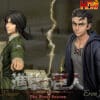Attack on Titan Model Power Studio Eren Yeager x Pieck Resin Statue 2