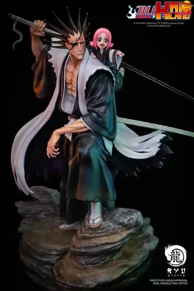 Bleach Ryu Studio Zaraki Kenpachi Licensed Resin Statue