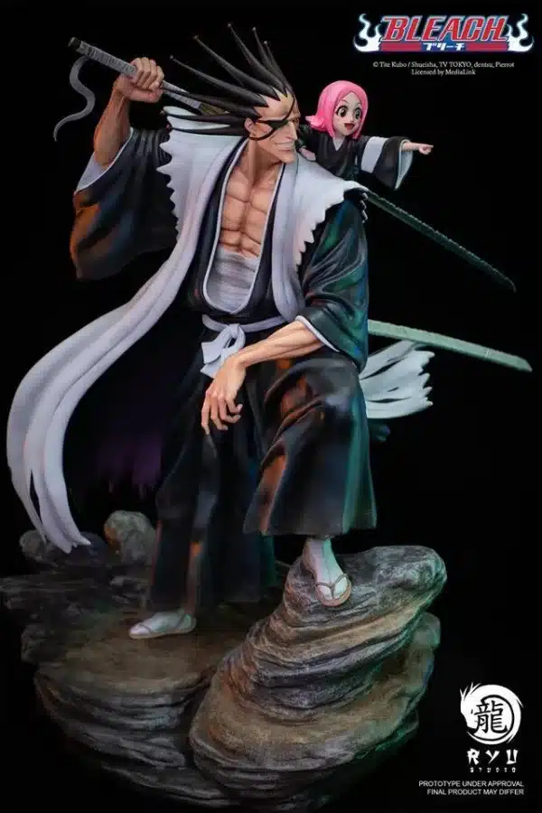 Bleach Ryu Studio Zaraki Kenpachi Licensed Resin Statue 2