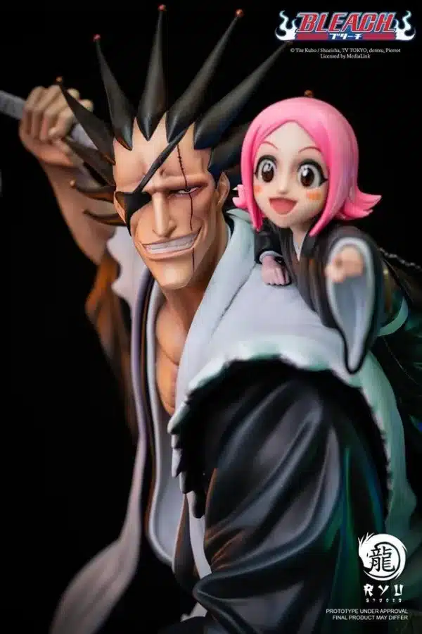 Bleach Ryu Studio Zaraki Kenpachi Licensed Resin Statue 3