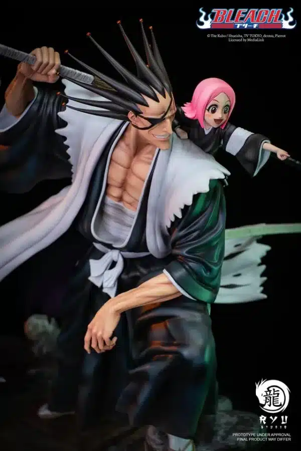 Bleach Ryu Studio Zaraki Kenpachi Licensed Resin Statue 4