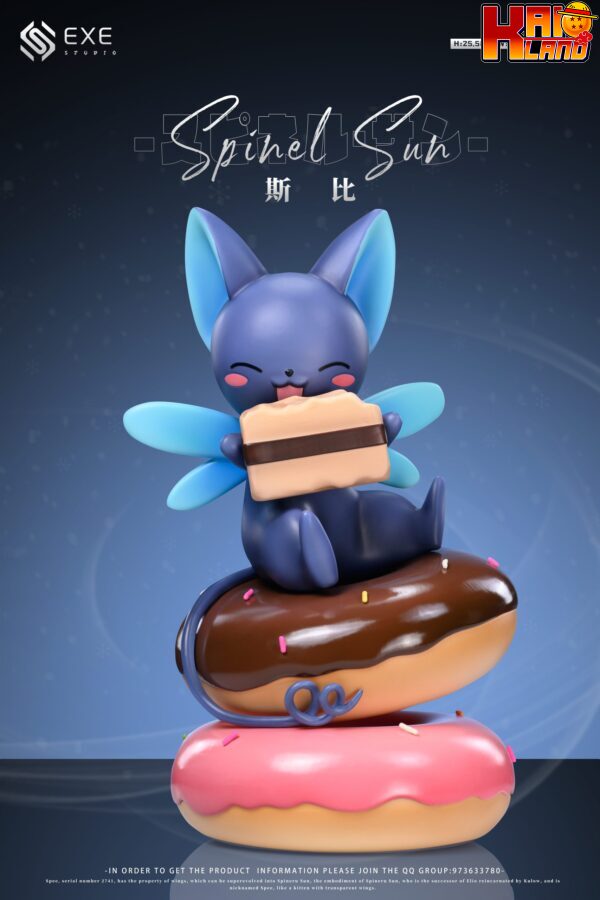 Cardcaptor Sakura EXE Studio Cerberus x Spinel Sun Resin Statue 3