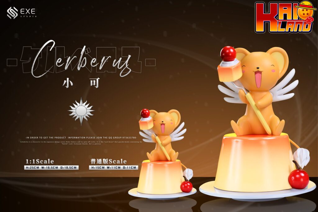 Cardcaptor Sakura Cerberus & Spinel Sun & Momo GK Statue - WOWO Studio [Pre-Order]