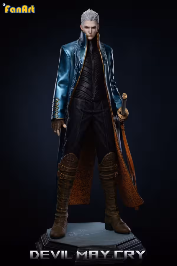 Devil May Cry FanArt Studio Vergil Resin Statue 1