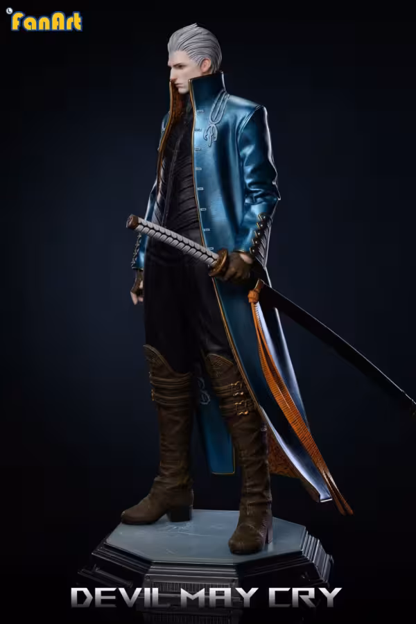 Devil May Cry FanArt Studio Vergil Resin Statue 3