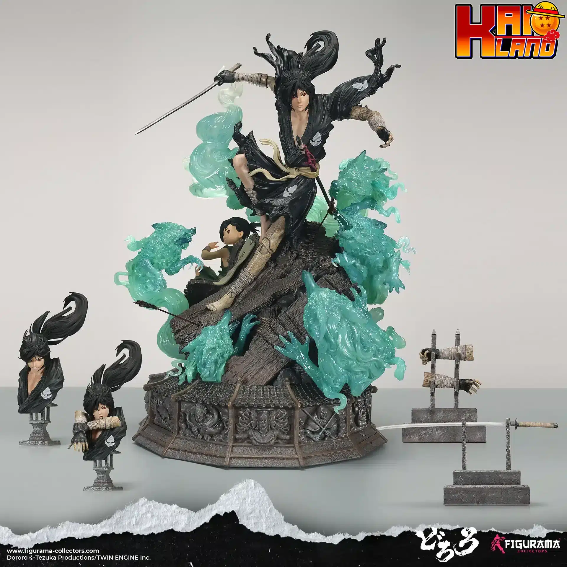 Dororo Figurama Dororo x Hyakkimaru Elite Fandom Licensed Resin Statue