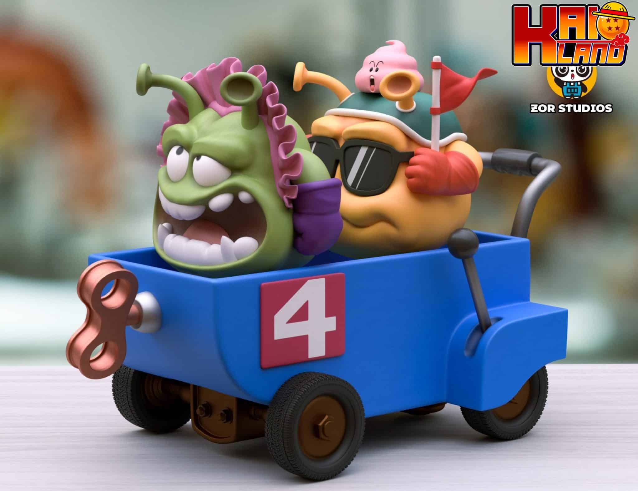 Dr Slump ZOR Studio King Nico x Retainers x Vehicles Resin Statue