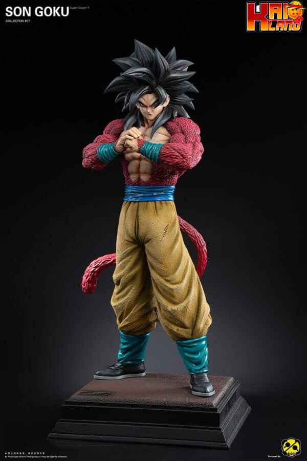 Dragon Ball 2 Studio SS4 Goku Resin Statue 1