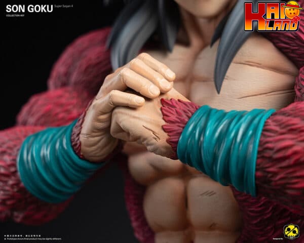 Dragon Ball 2 Studio SS4 Goku Resin Statue 4