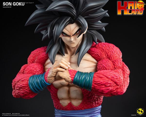 Dragon Ball 2 Studio SS4 Goku Resin Statue 5