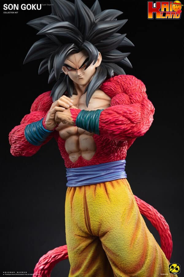 Dragon Ball 2 Studio SS4 Goku Resin Statue 7