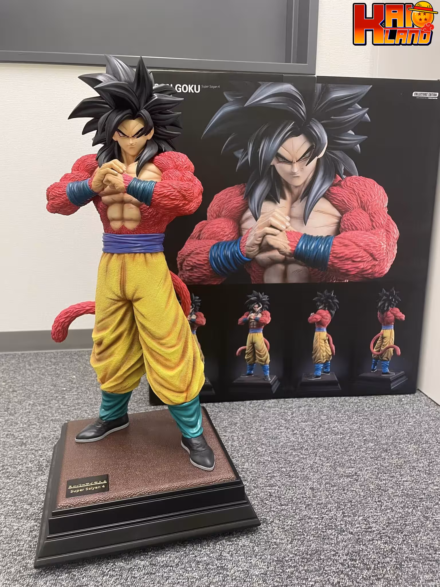 Dragon Ball 2% Studio SS4 Goku Resin Statue