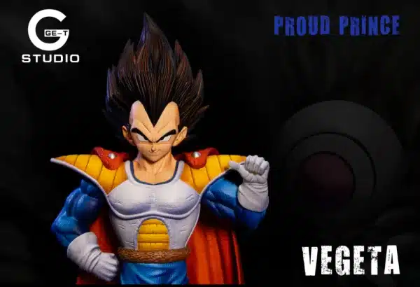 Dragon Ball GE T Studio Dragon Ball Proud Prince Vegeta Resin Statue 2