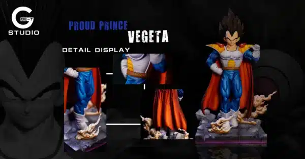Dragon Ball GE T Studio Dragon Ball Proud Prince Vegeta Resin Statue 3
