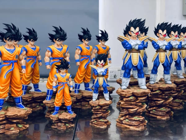 Dragon Ball Infinite Studio Son Goku Vs Vegeta Resin Statue