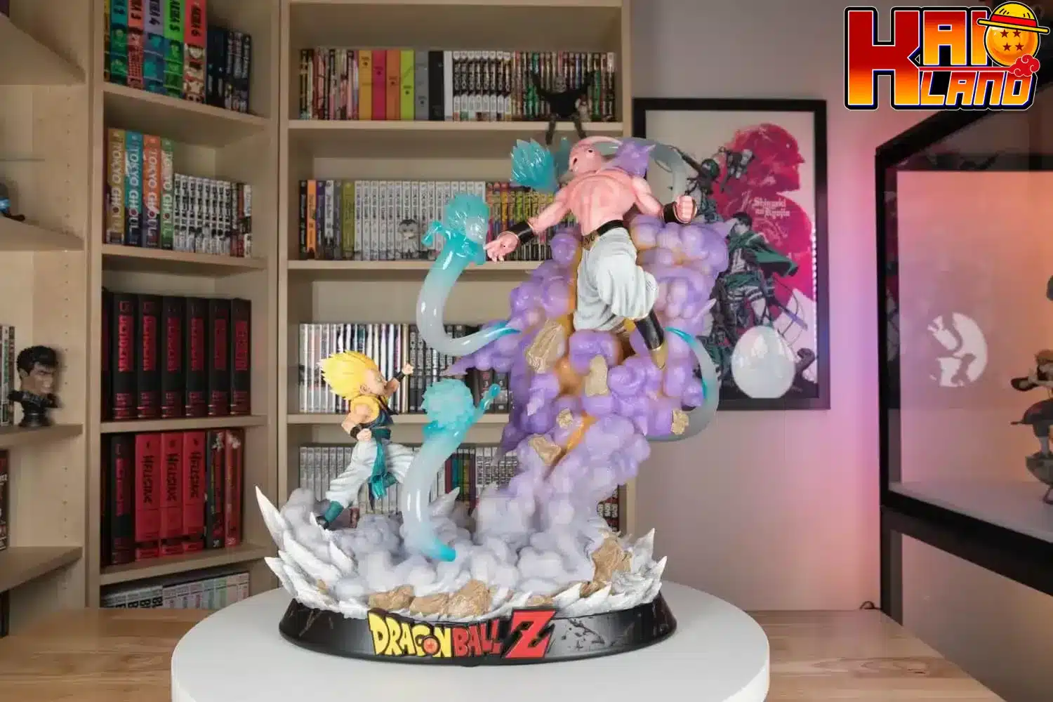 Dragon Ball Infinity Studio Gotenks vs Buu Licensed Resin Statue