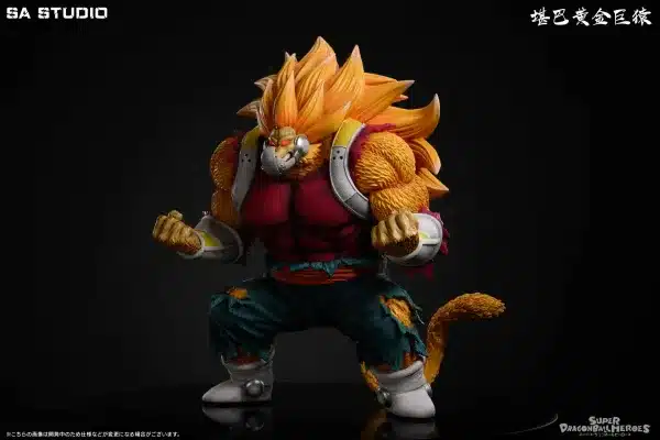 Dragon Ball SA Studio Saiyan Cumber Golden Great Ape Resin Statue 1
