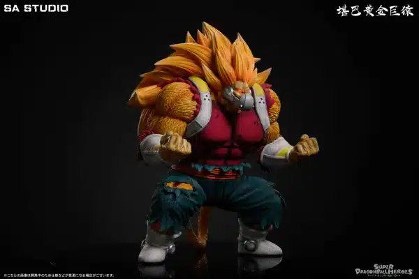 Dragon Ball SA Studio Saiyan Cumber Golden Great Ape Resin Statue 3