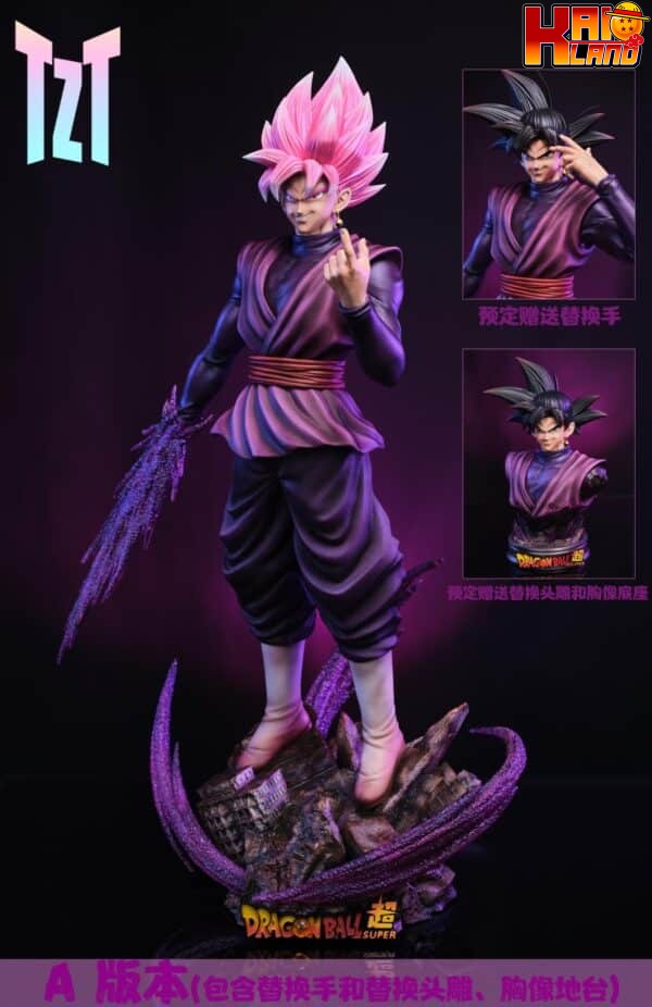 Dragon Ball TZT Studio SS Rose Goku Resin Statue 2