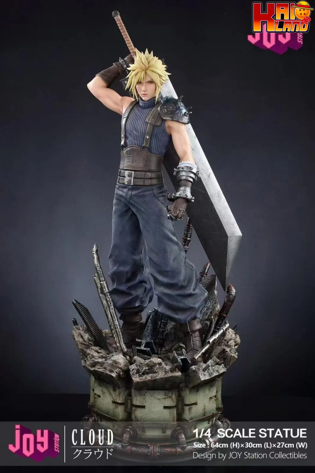 Final Fantasy Joy Station Cloud Resin Statue