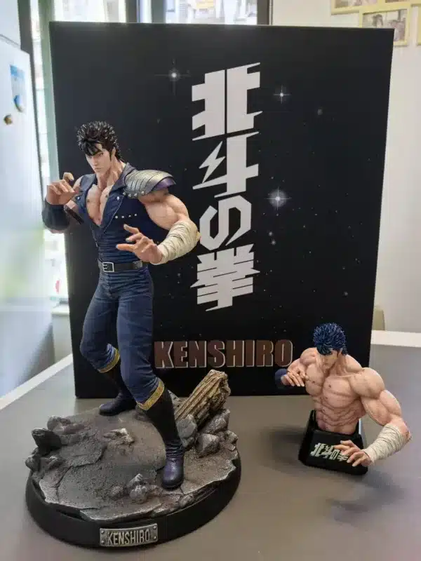 Fist of the North Star Hokuto Studio Kenshiro Resin Statue 1 min
