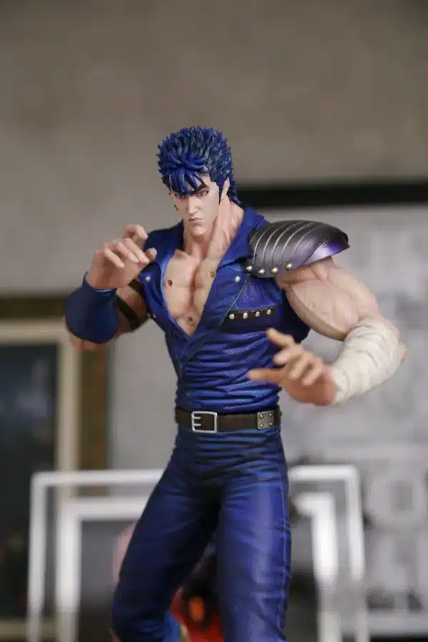 Fist of the North Star Hokuto Studio Kenshiro Resin Statue 4 min