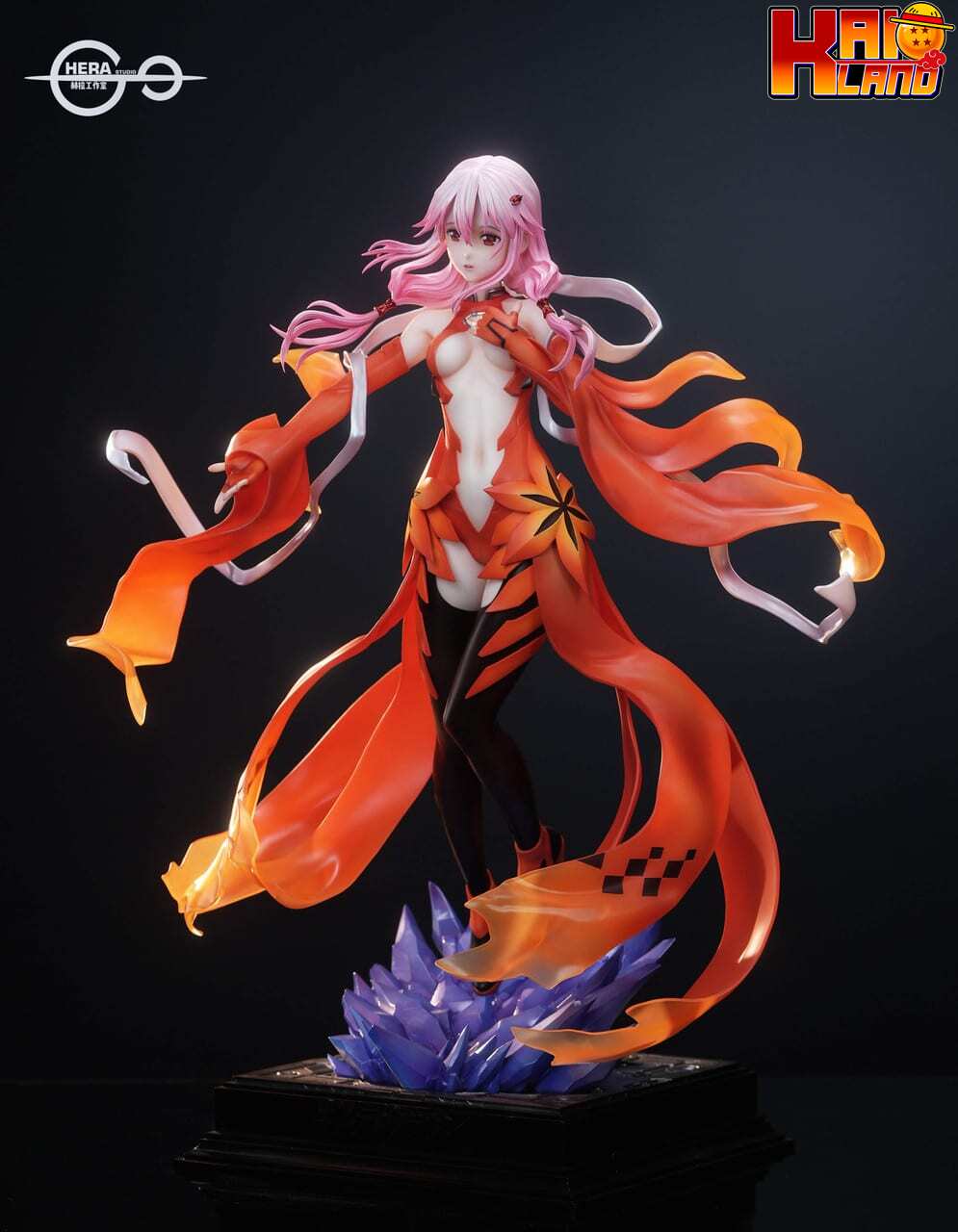 Guilty Crown HeRa Studio Yuzuriha Inori Resin Statue