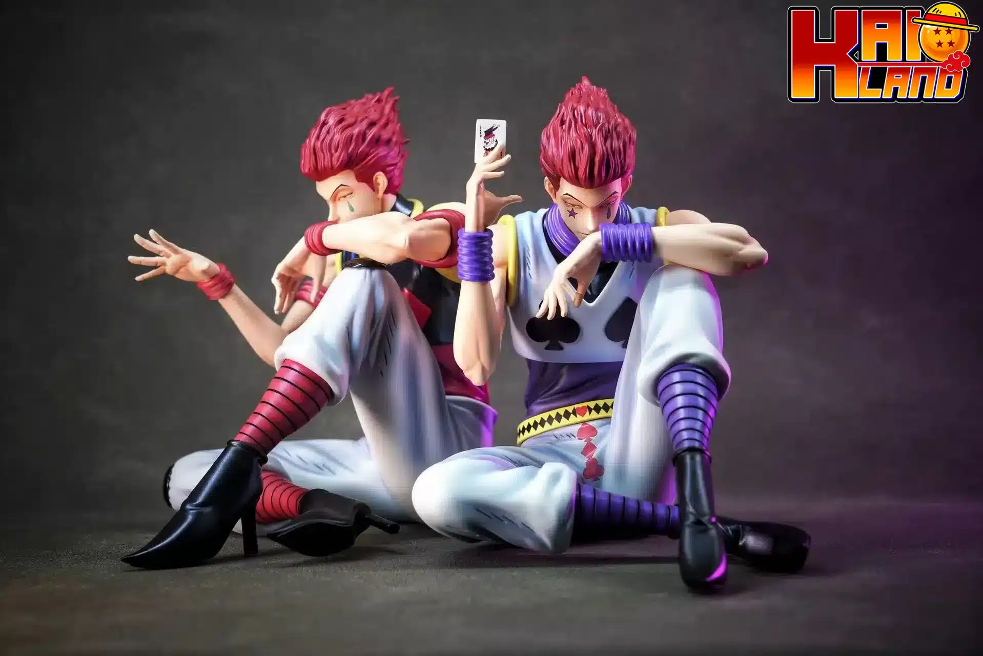 Hunter x Hunter PG studio Hisoka Sitting Resin Statue