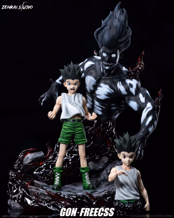 Hunter x Hunter Zenkai Studio Gon Freecss Resin Statue 0