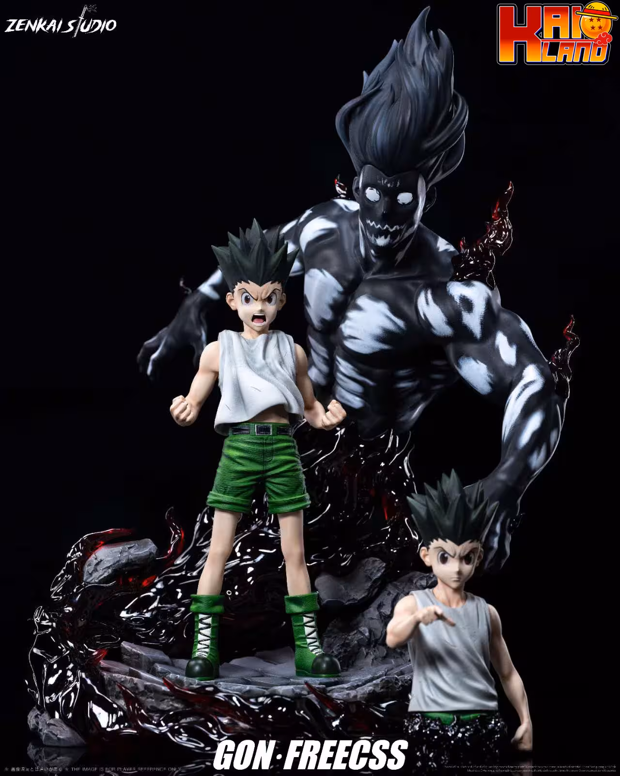 Hunter x Hunter Zenkai Studio Gon Freecss Resin Statue